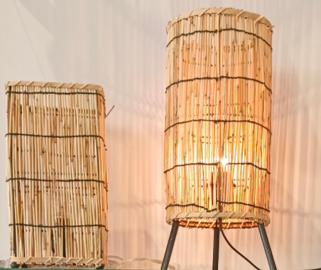 rattan lamps