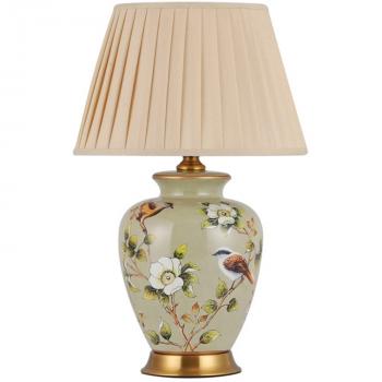 Ceramic Fabric Porcelain Table Lamp