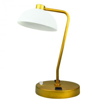 Hotal Table Lamp With Power Sockets