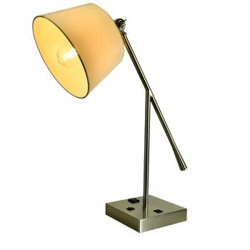 American Canada High Quality Table Lamp With USB and Power Outlet