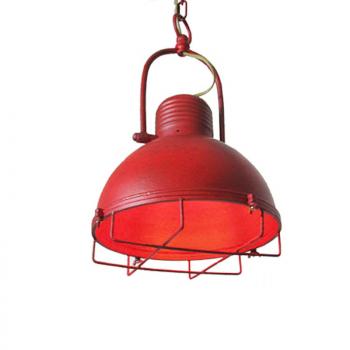Morden Antique Green Red Bedside Bell Chandelier Contemporary Rustic Exclusive Nordic Iron Pendant Light