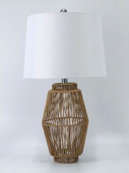 Rattan Table Lamp